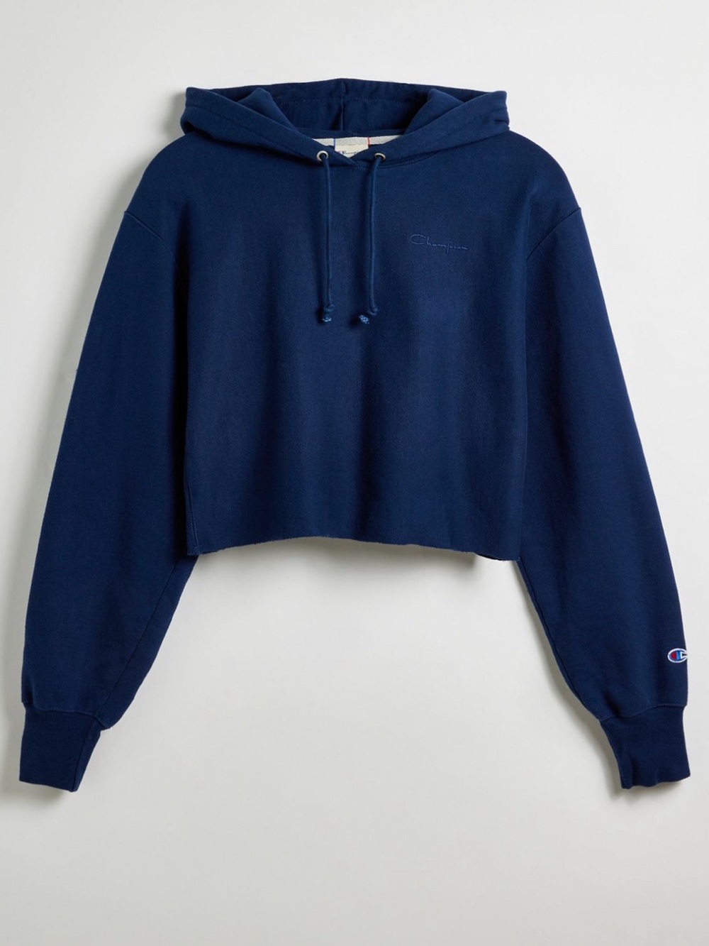 ✨Champion Cropped Hoodie in Navy Blue✨
